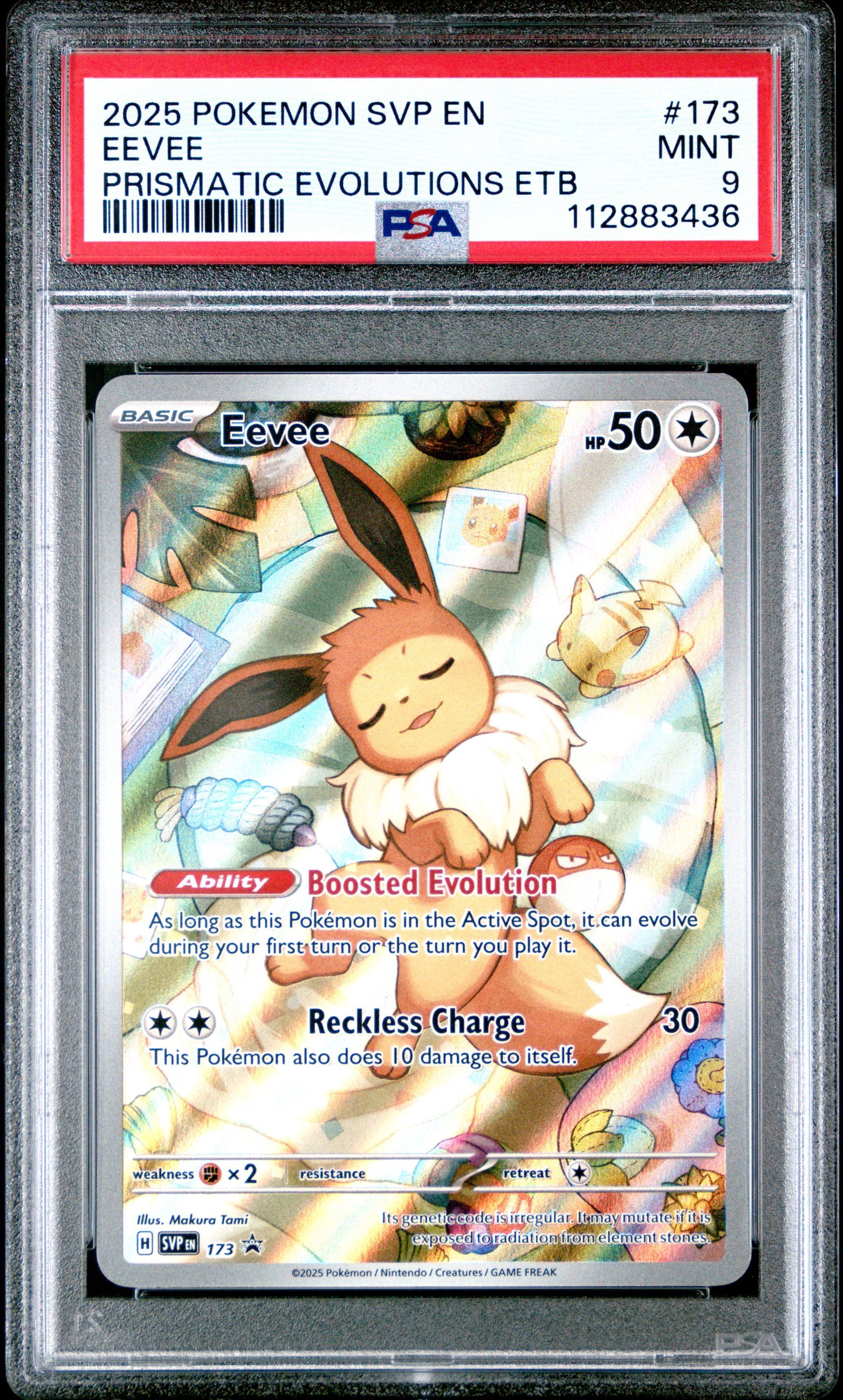 #173 EEVEE PSA 9