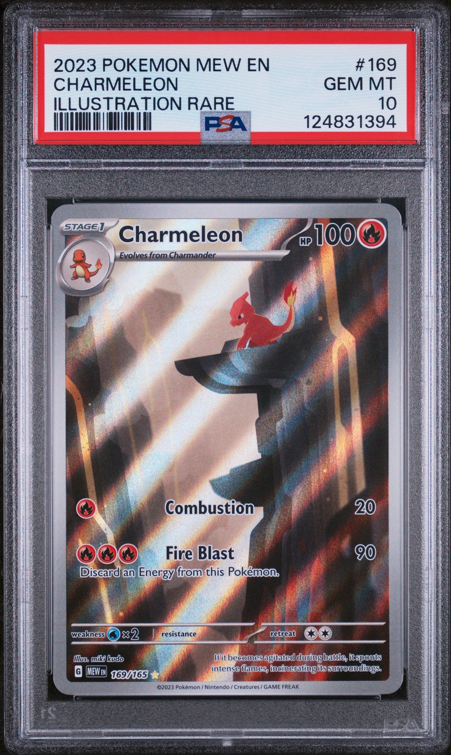 #169 CHARMELEON PSA 10