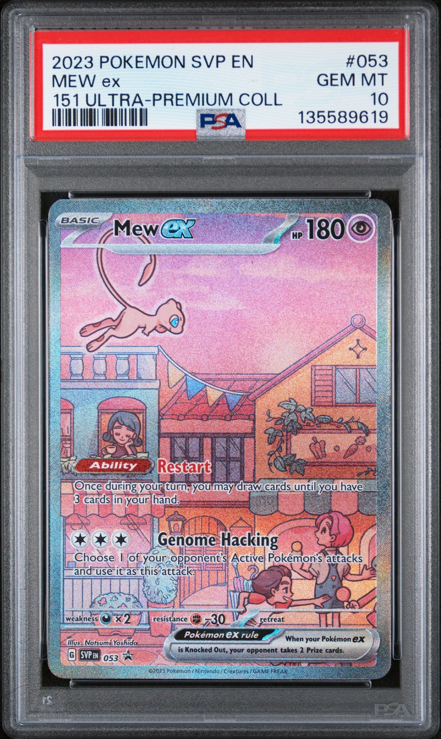 #053 MEW EX PSA 10