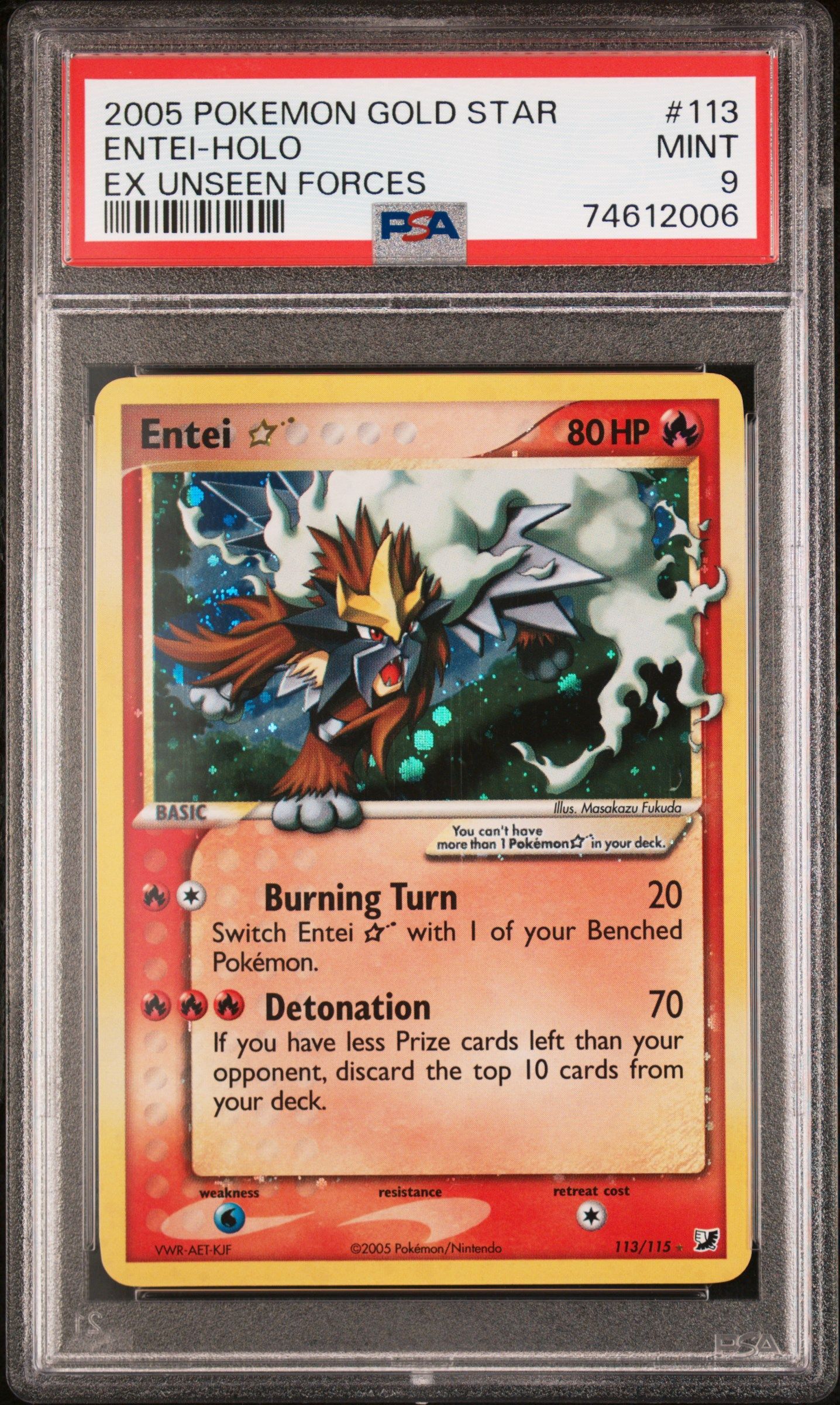 #113 ENTEI PSA 9