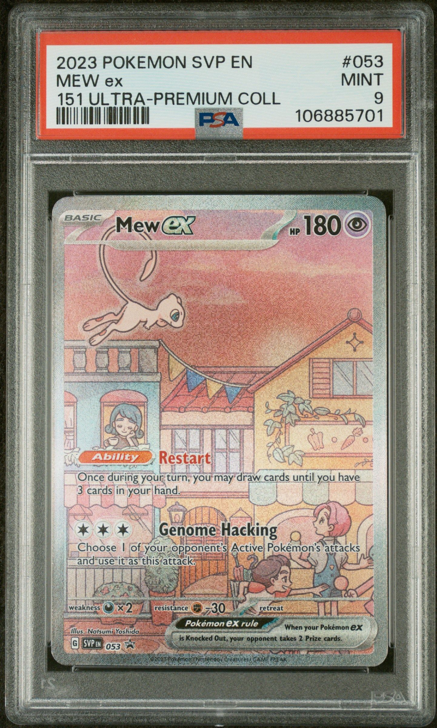 #053 MEW EX PSA 9