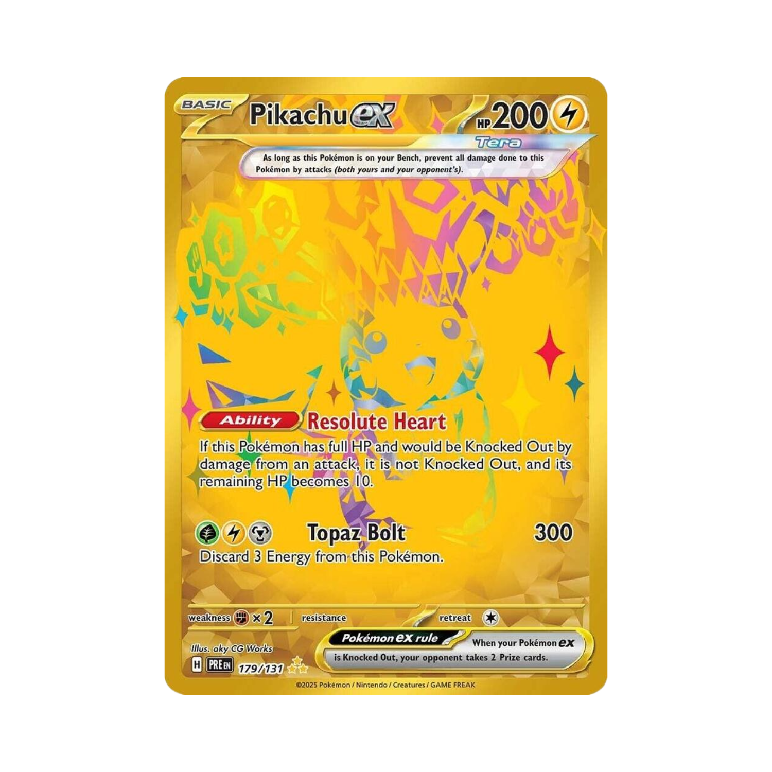 Pikachu ex #179