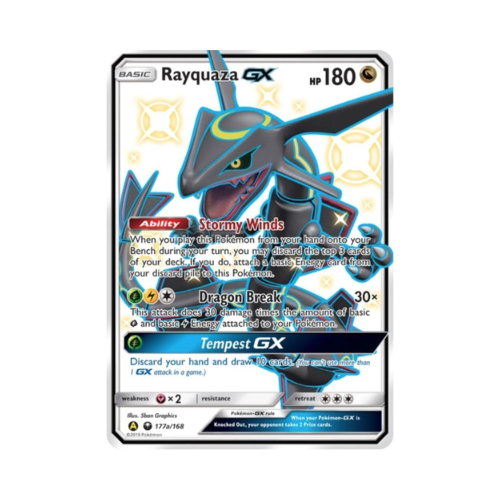 Rayquaza GX #177a
