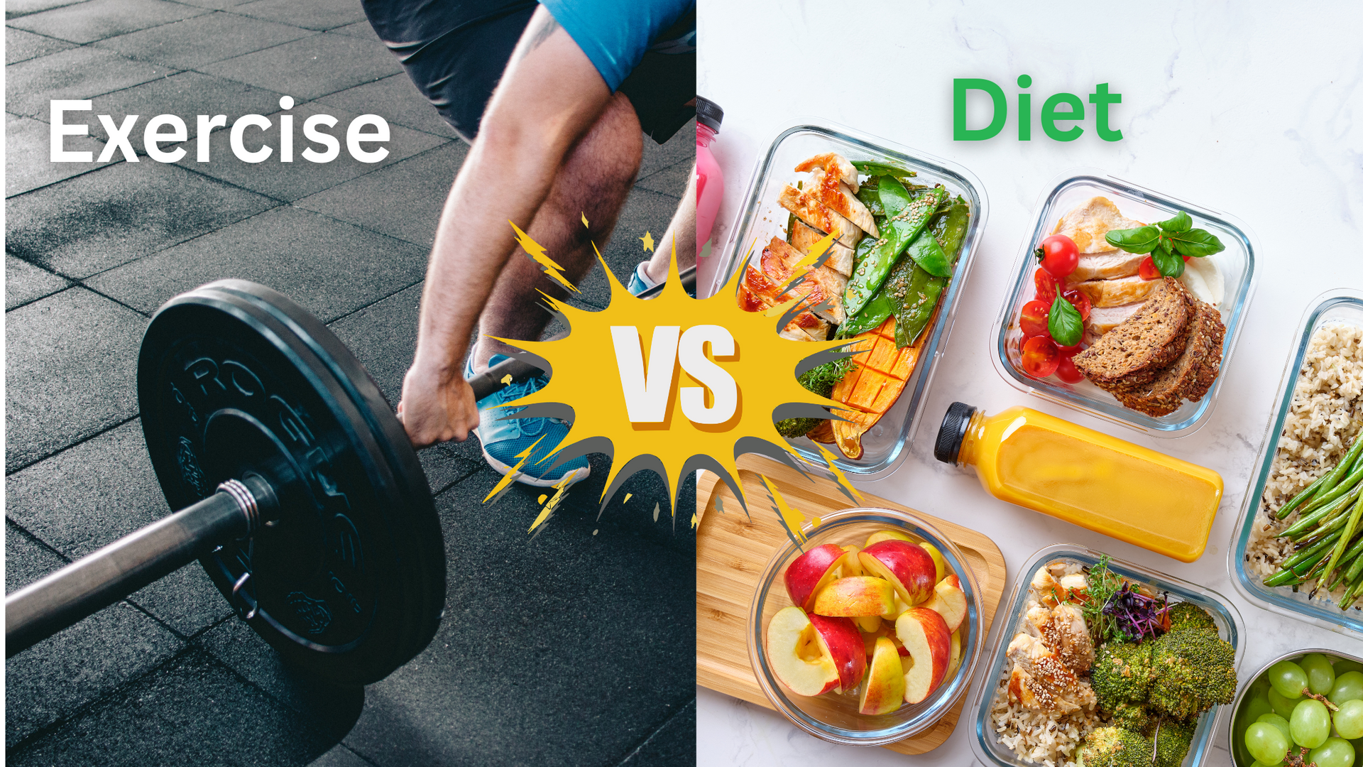 Exercise vs Diet