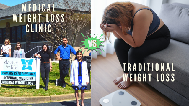 Medical Weight Loss Clinics vs Traditional Weight Loss Clinics