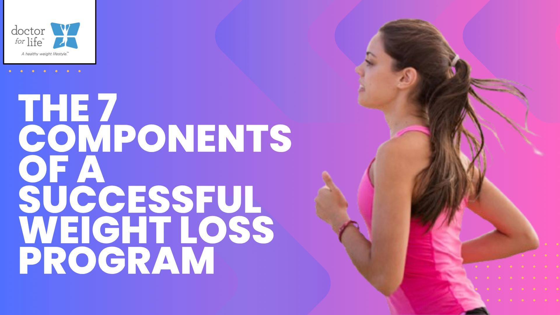 7 components of a successful weight loss program