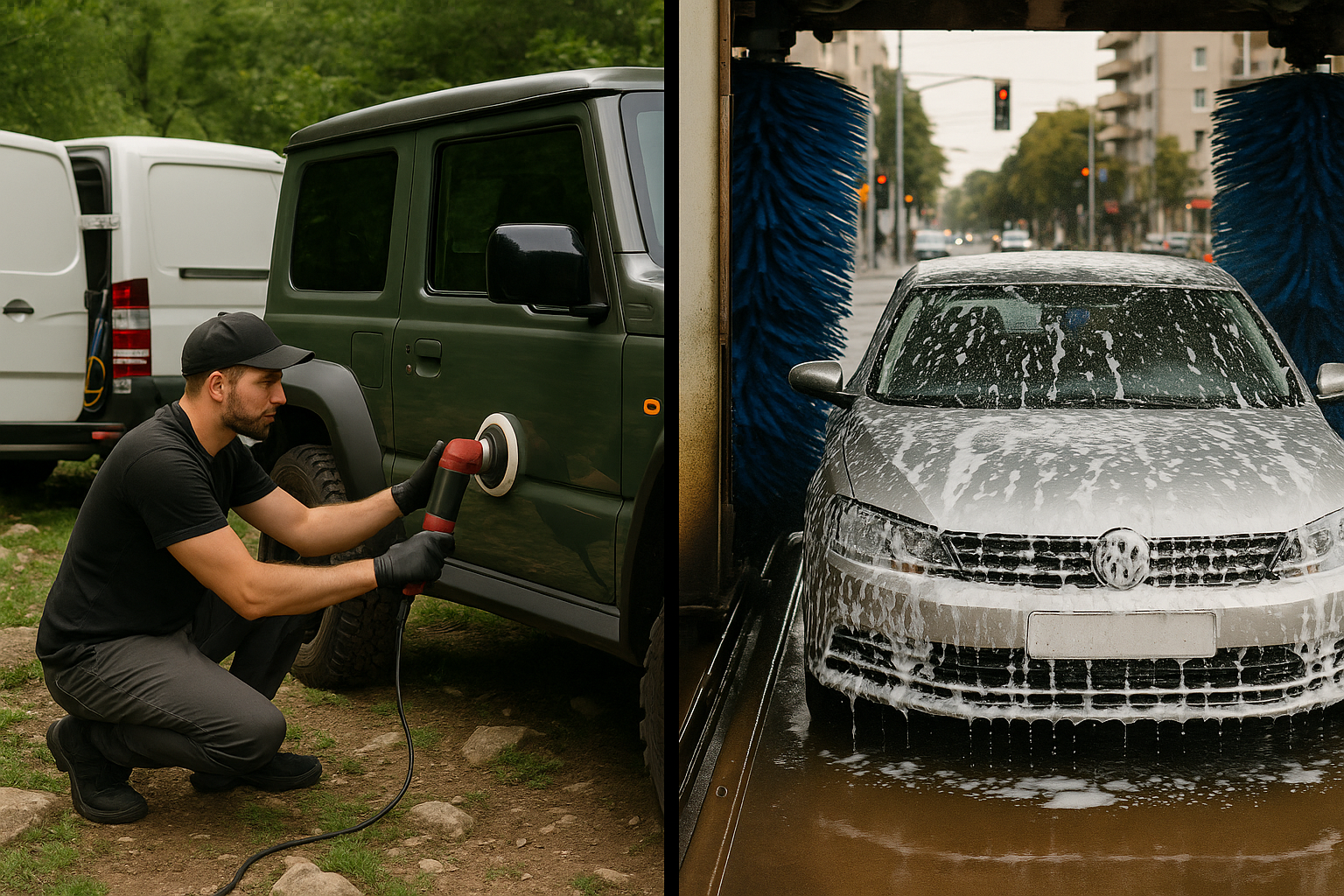 Mobile Detailing and Traditional Car Wash
