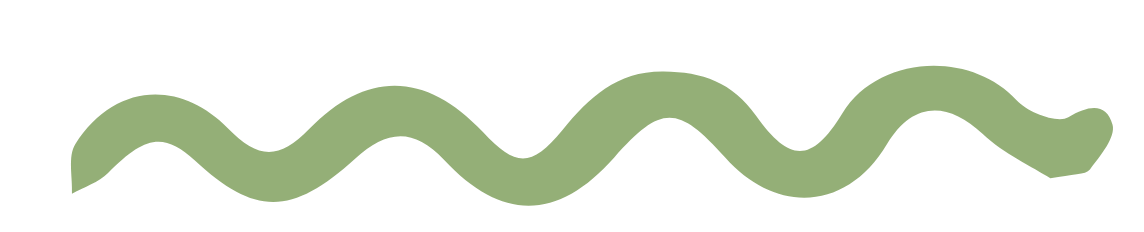 Green squiggly line
