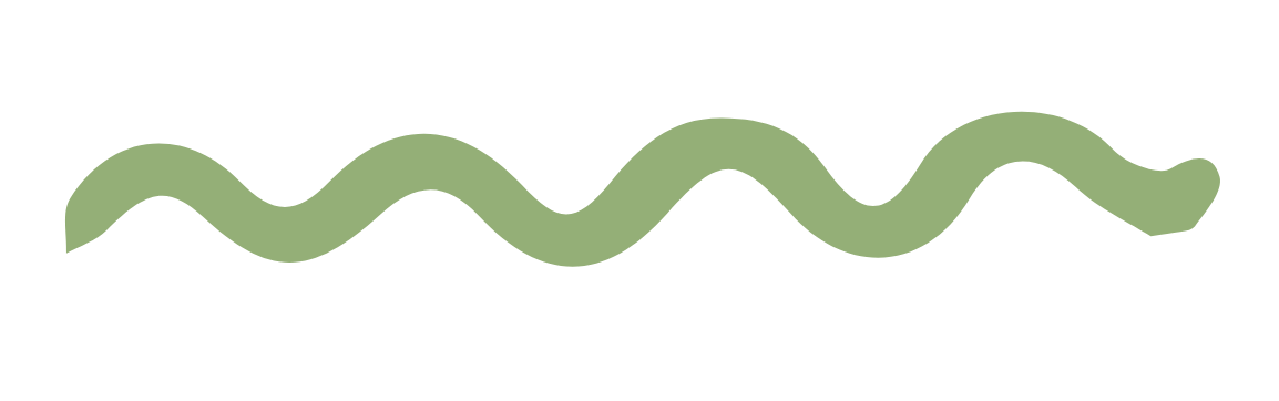 Green squiggly line