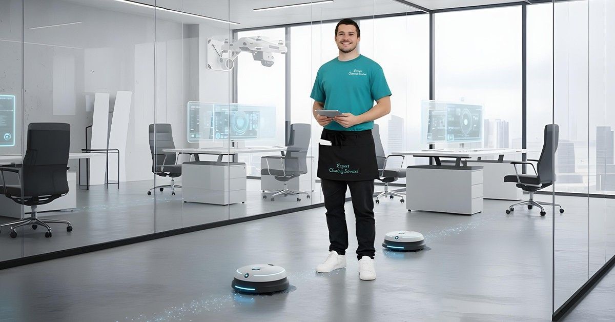 Janitorial office cleaning services