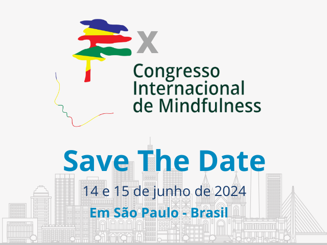 A poster for congresso internacional de mindfulness in sao paulo