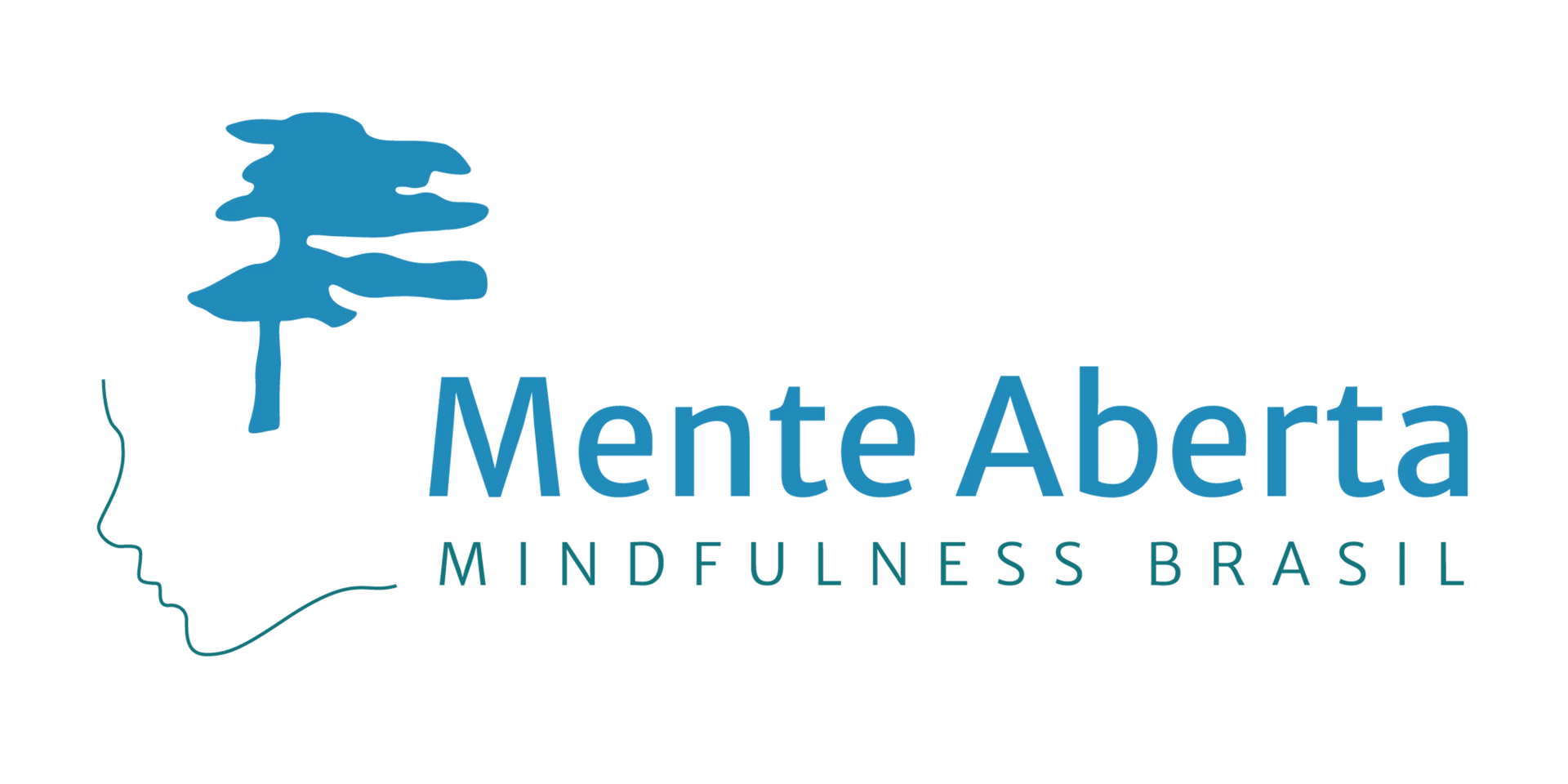 a logo for mente aberta mindfulness brasil