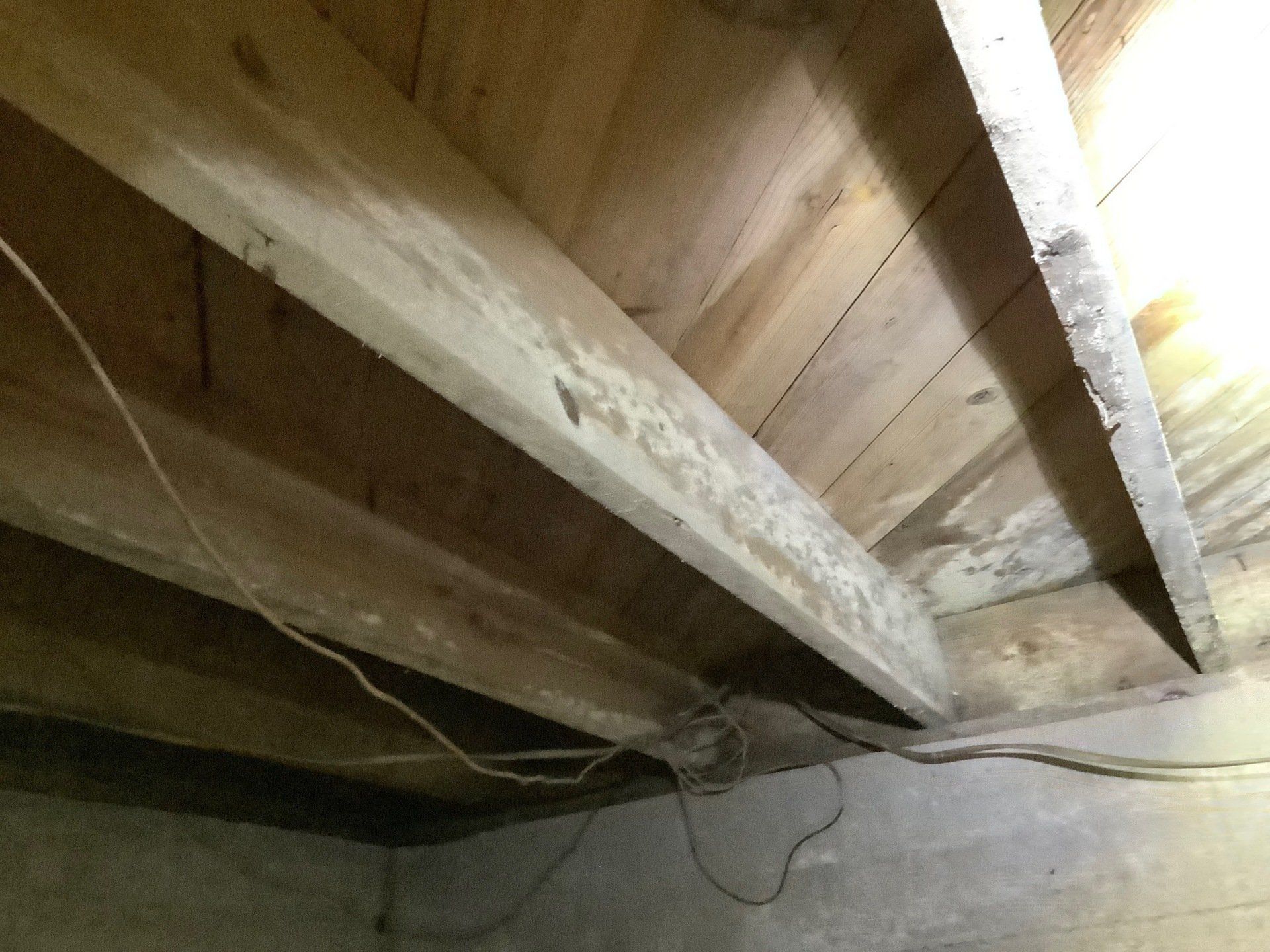 Underneath The Wooden Floor — Texarkana, TX — Twin City Home Inspections Inc.