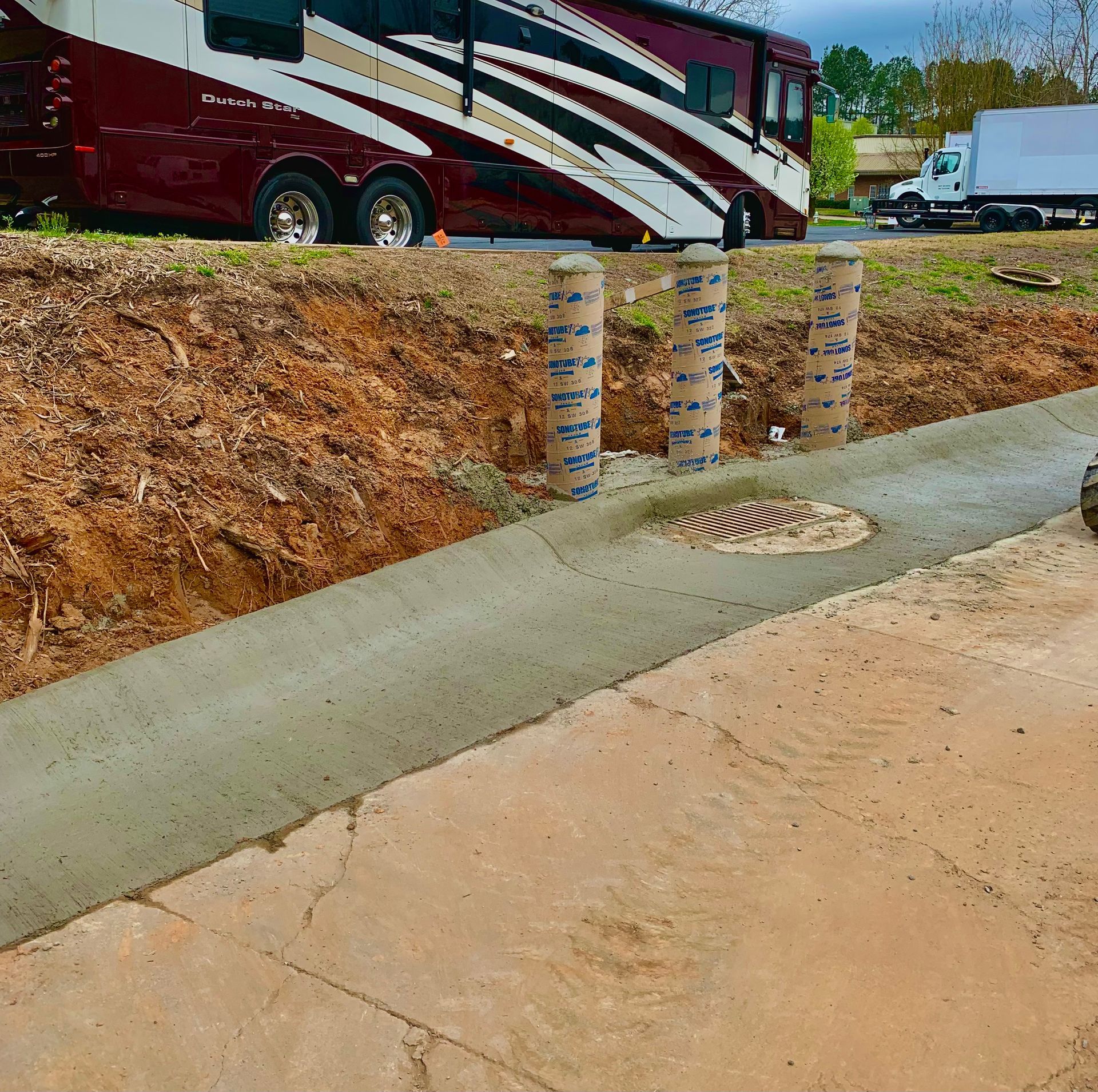 Concrete Sidewalk work