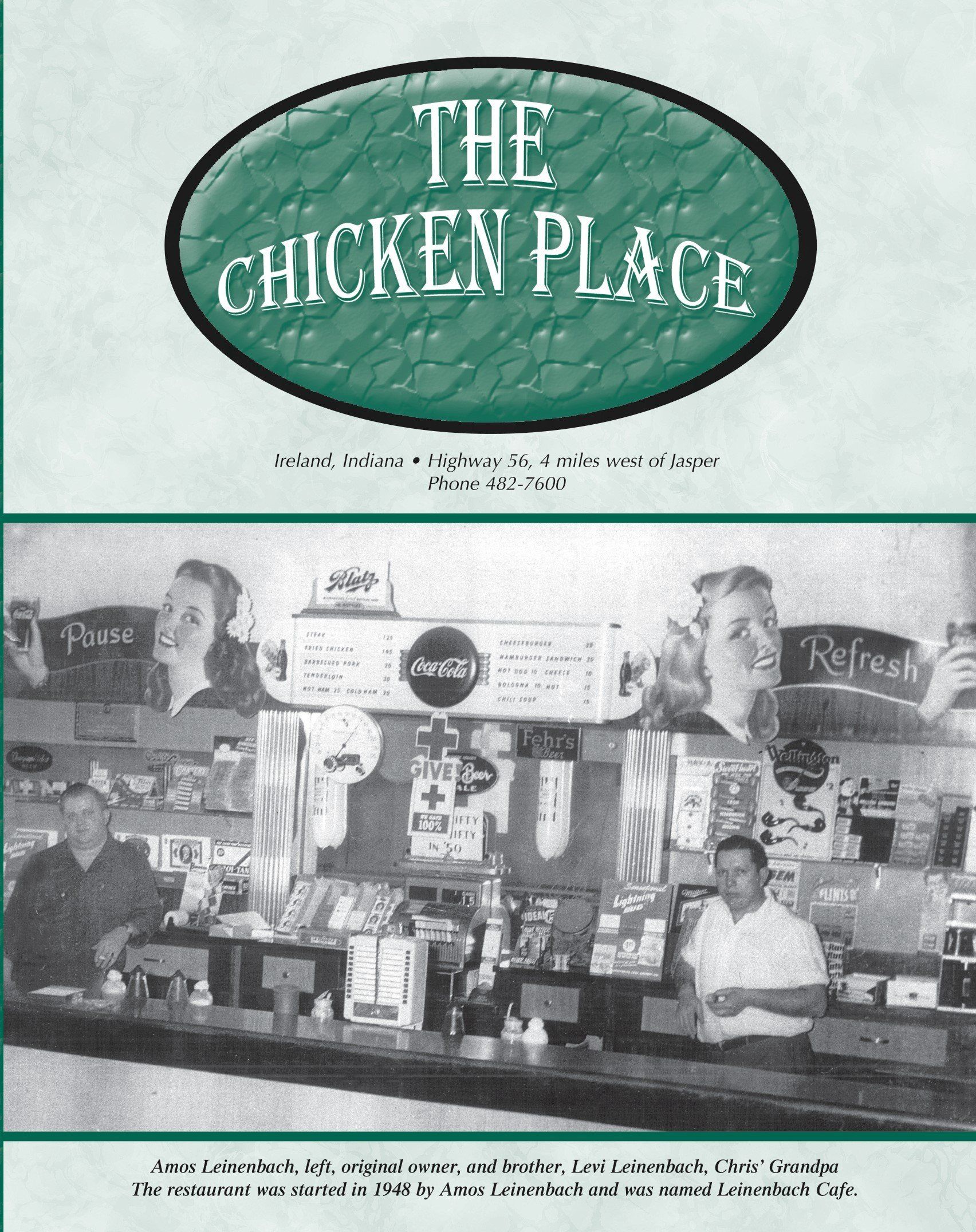 The Chicken Place Ireland, IN