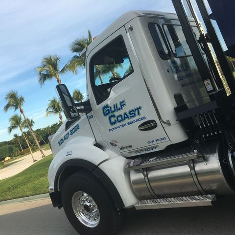 Truck — Naples, FL — Gulf Coast Dumpster Services