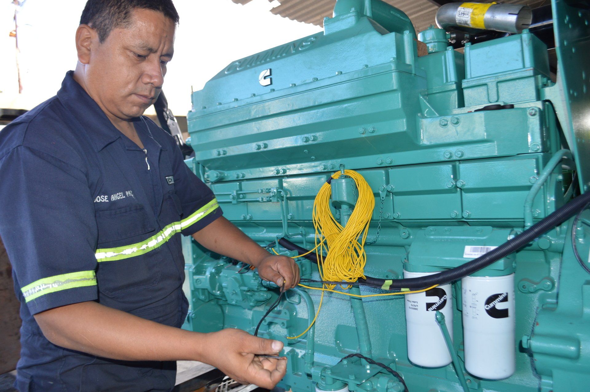 taller de generadores electricos