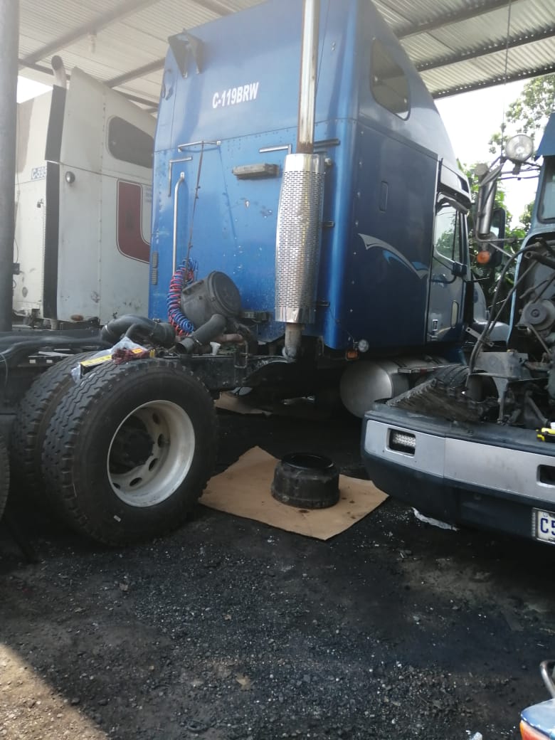 taller de transporte pesado