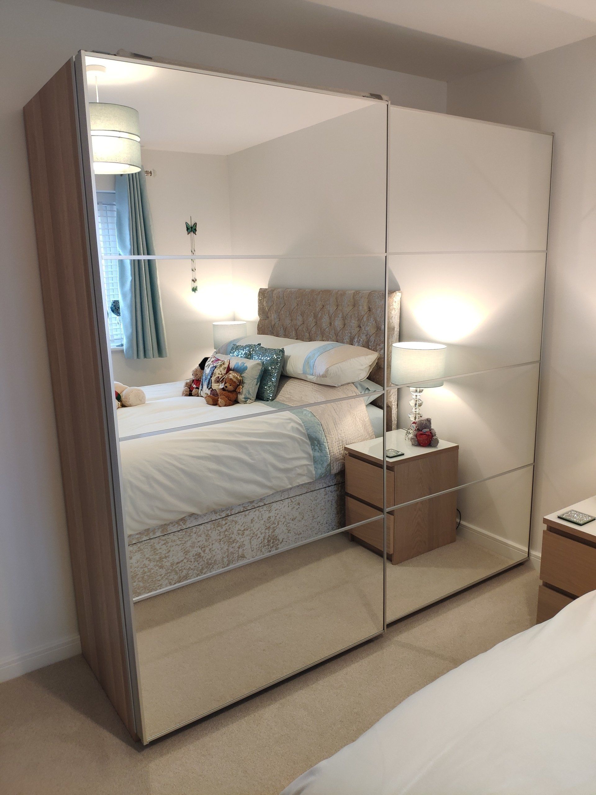 Ikea Pax Mirror Wardrobe