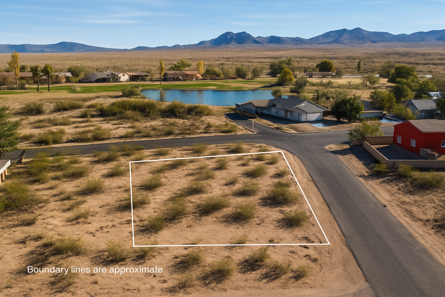 Mojave Desert landscape Valle Vista Nevada