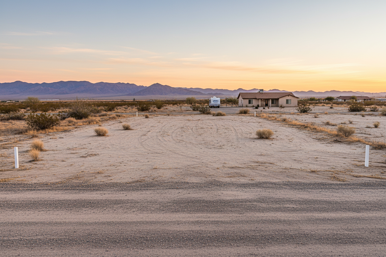 Desert terrain Valle Vista Nevada