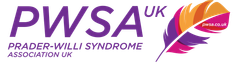 A logo for pwsa uk prader willi syndrome association uk