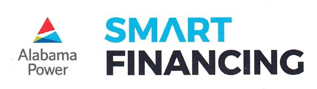 A smart financing logo for alabama power