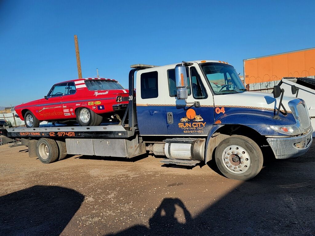Tow Trucks Navigate Tight Spaces