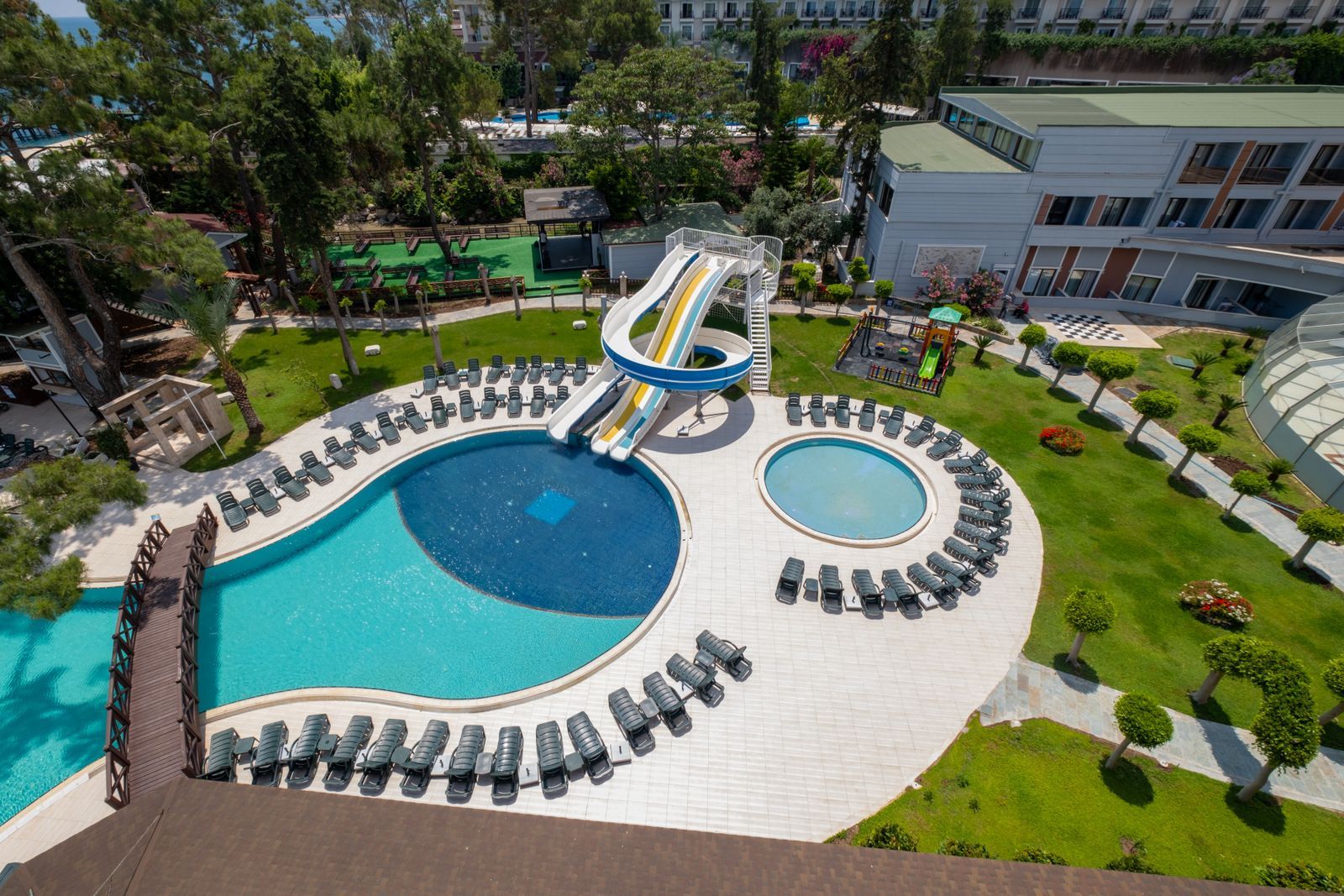 fore resort & spa kemer | Pool Beach