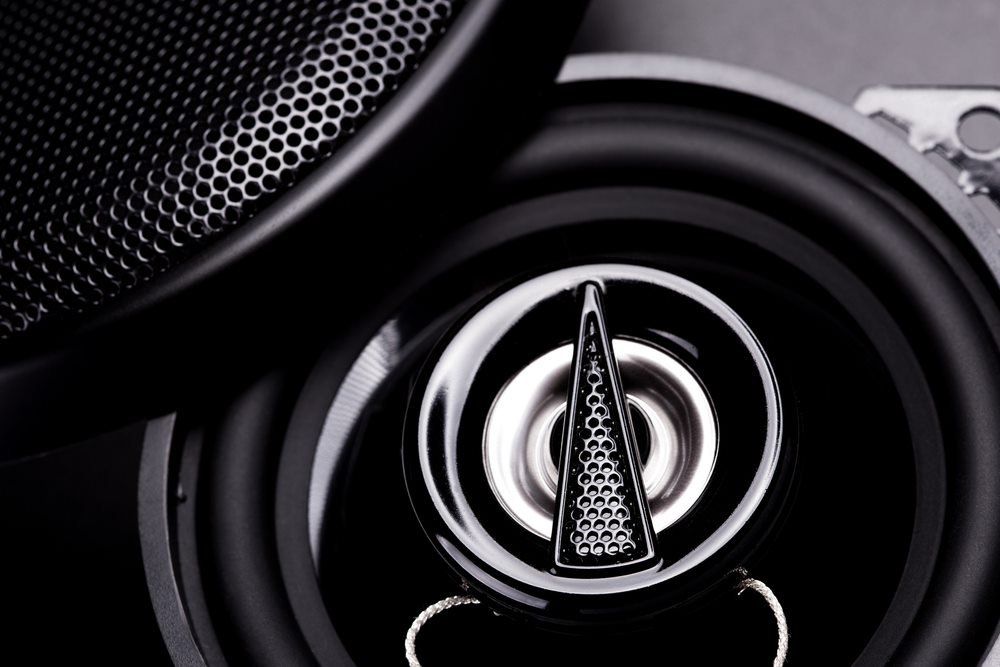 A Close Up Of A Pair Of Speakers On A Table — Auto Spares Morisset In Morisset, NSW