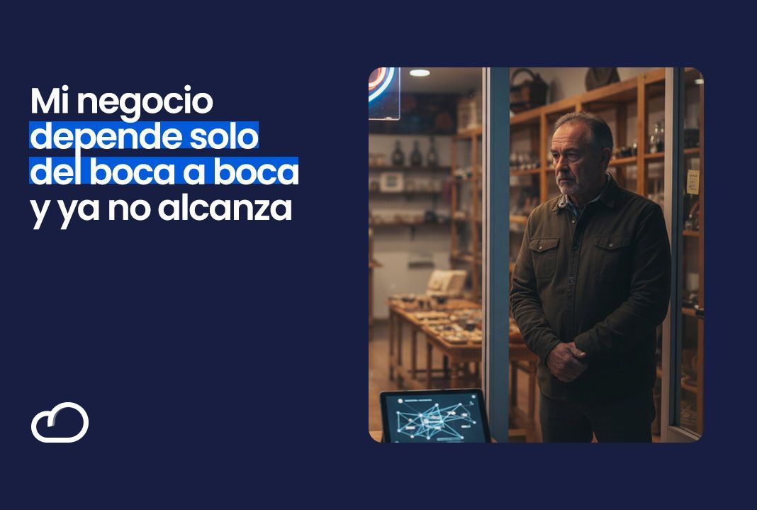 Hombre en la puerta de la tienda 