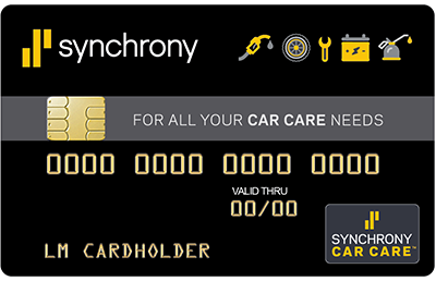 Synchrony Card | Pride Auto Care
