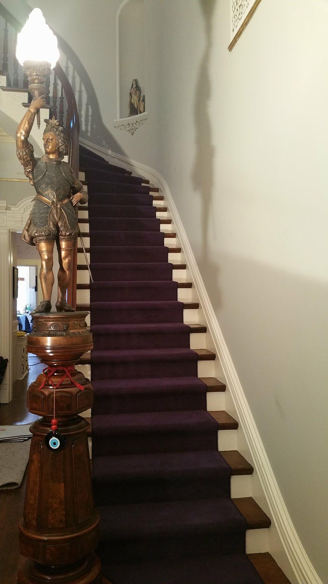 Purple Runner for Staircase