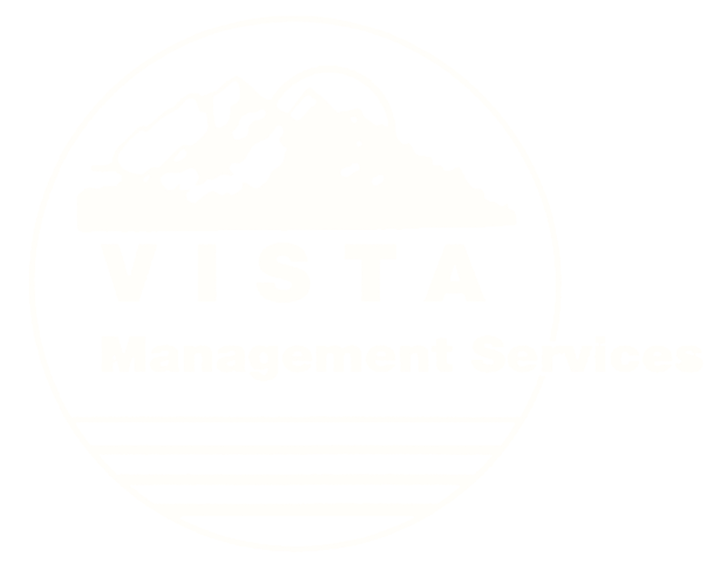 Vista Management Services Logo - footer, go to homepage