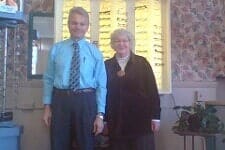 eye doctor and patient - Optician in Ellsworth, ME