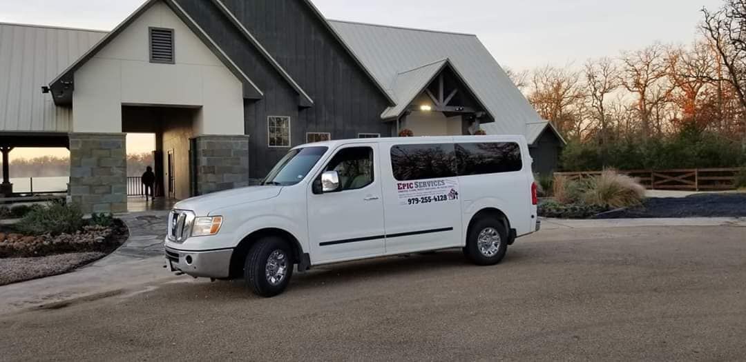 epic cleaning services van