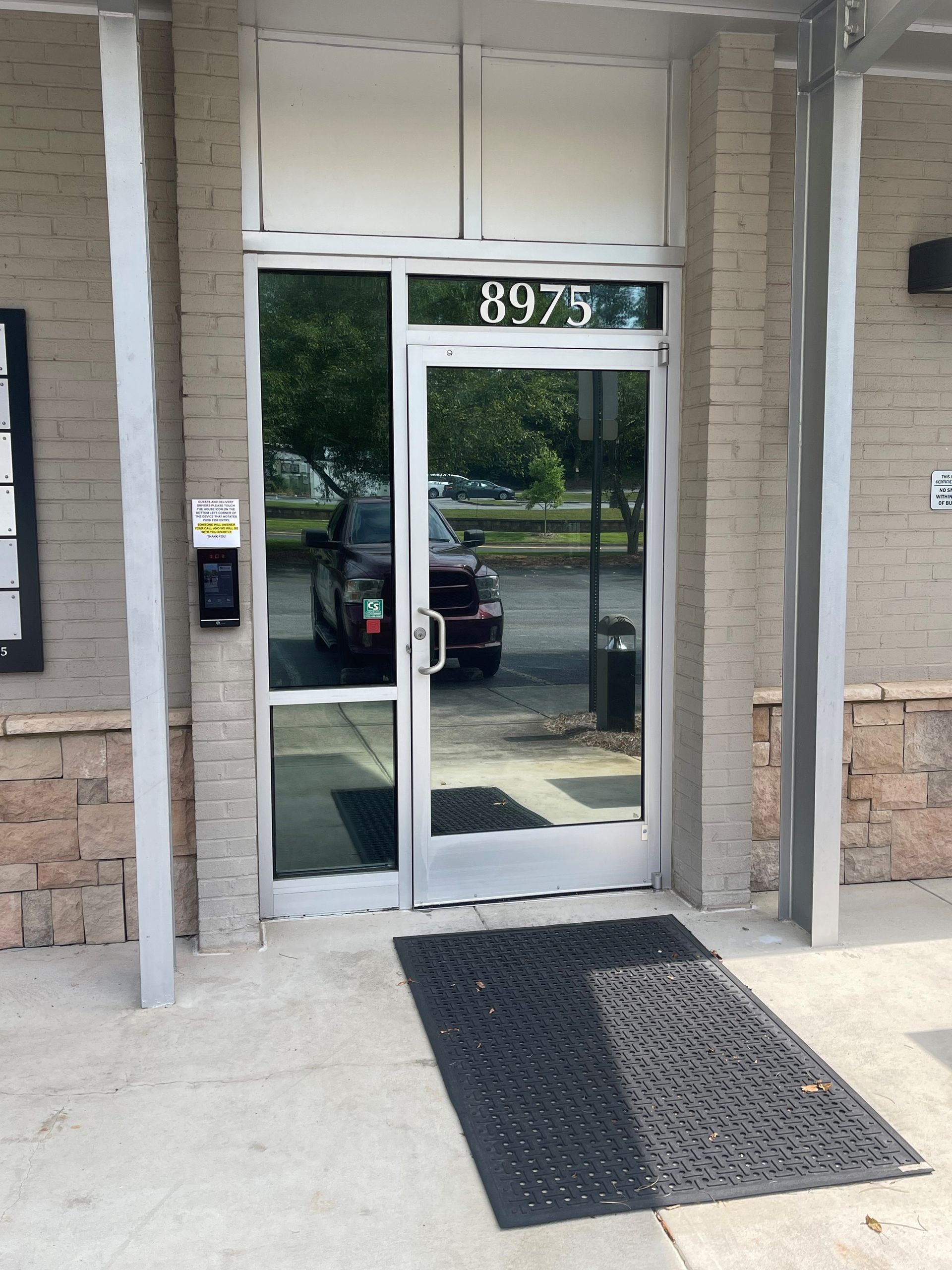 Door With The Number 8975 After - Lithia Springs, GA - Tint Life Window Tinting Wraps & PPF