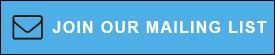 A blue sign that says join our mailing list