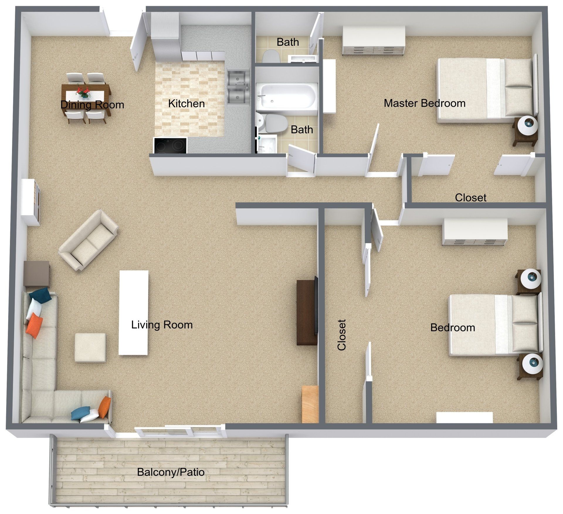 CITADEL APARTMENTS & TOWNHOMES -Resort-Style Apartment Living in ...