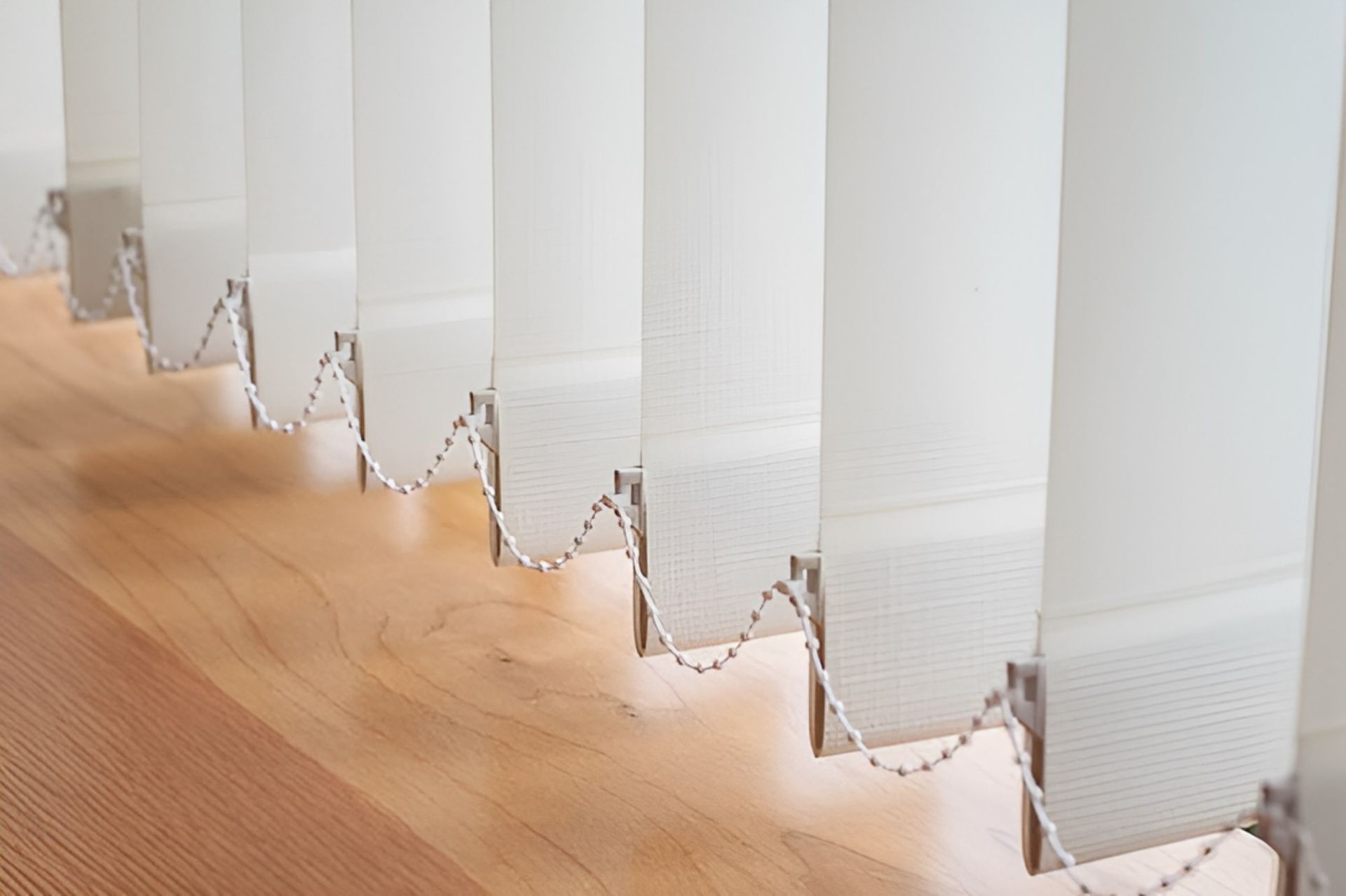 A Row of Vertical Blinds — Homestead Blinds in Wodonga, VIC