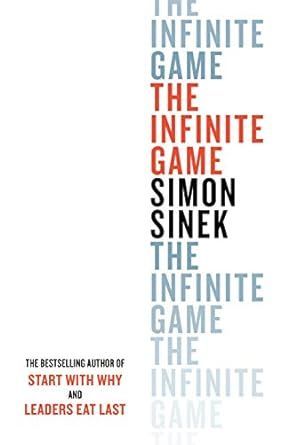 The Infinite Game Simon Sinek book cover