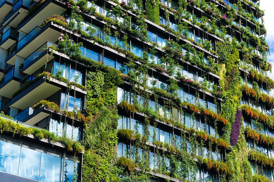 Central Park is a mixed-use development in Sydney, Australia. The award-winning complex with an emphasis on sustainability, boasts one of the world's tallest vertical gardens.