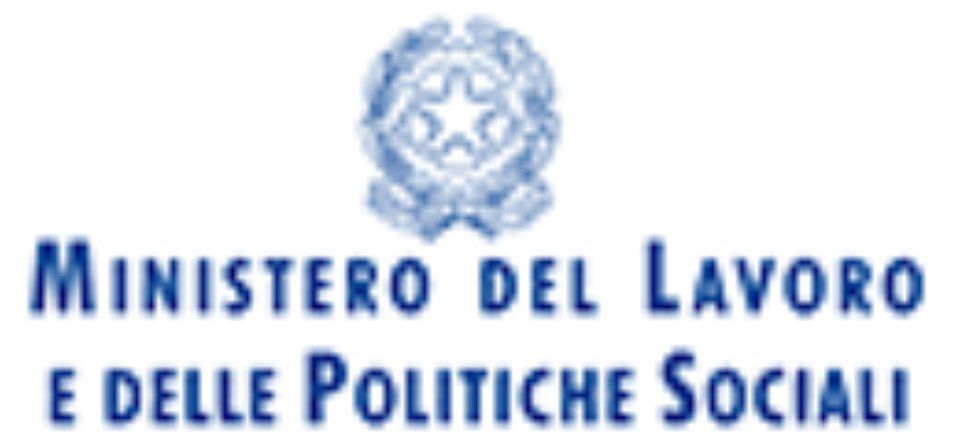 Logo Ministero del Lavoro