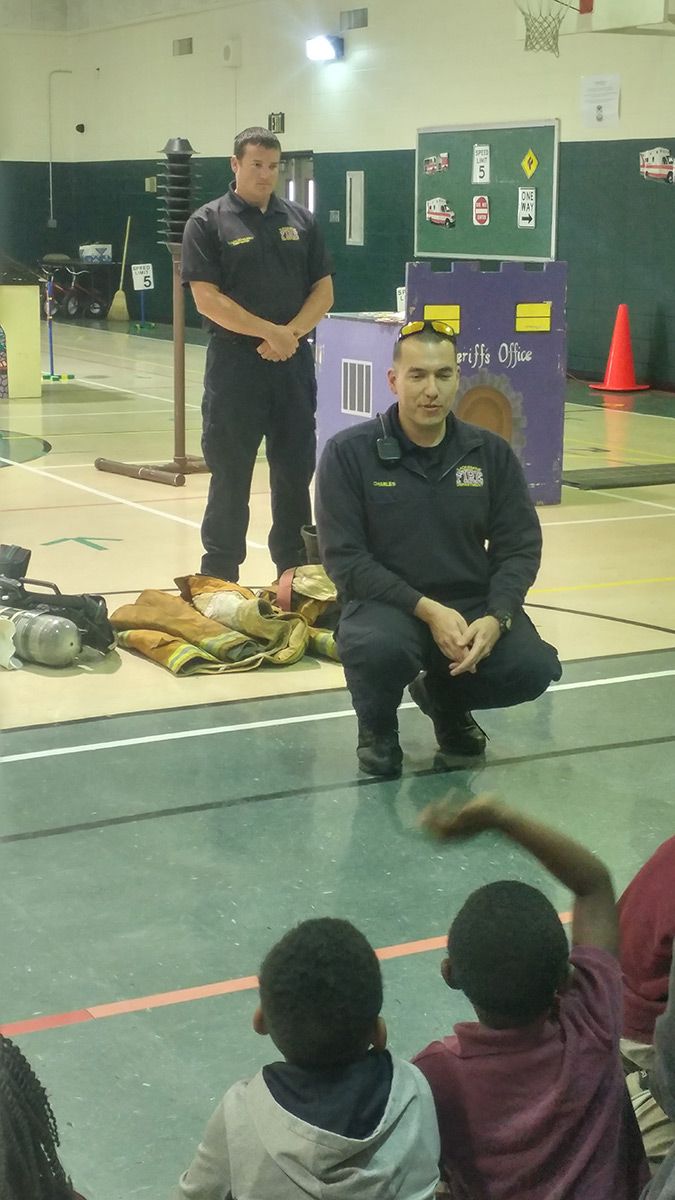 Fire Safety Education in Iberville Parish Schools