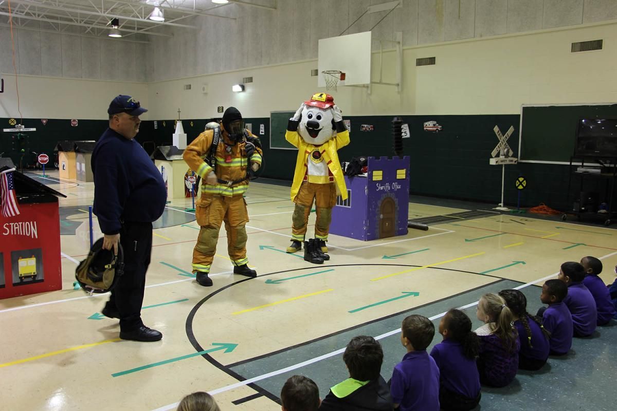 Fire Safety Awareness Programs in Iberville Schools