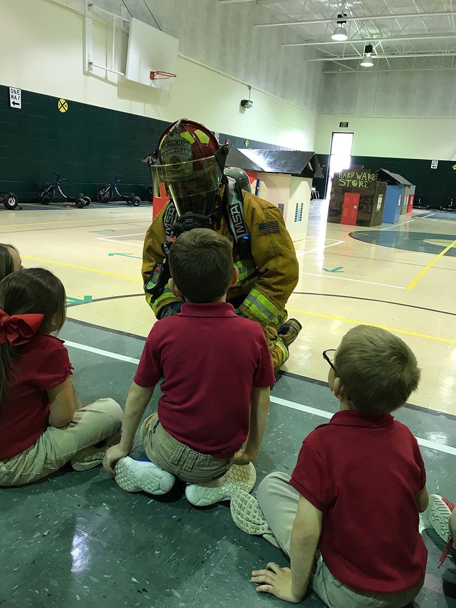 Fire Safety Education in Iberville Parish Schools