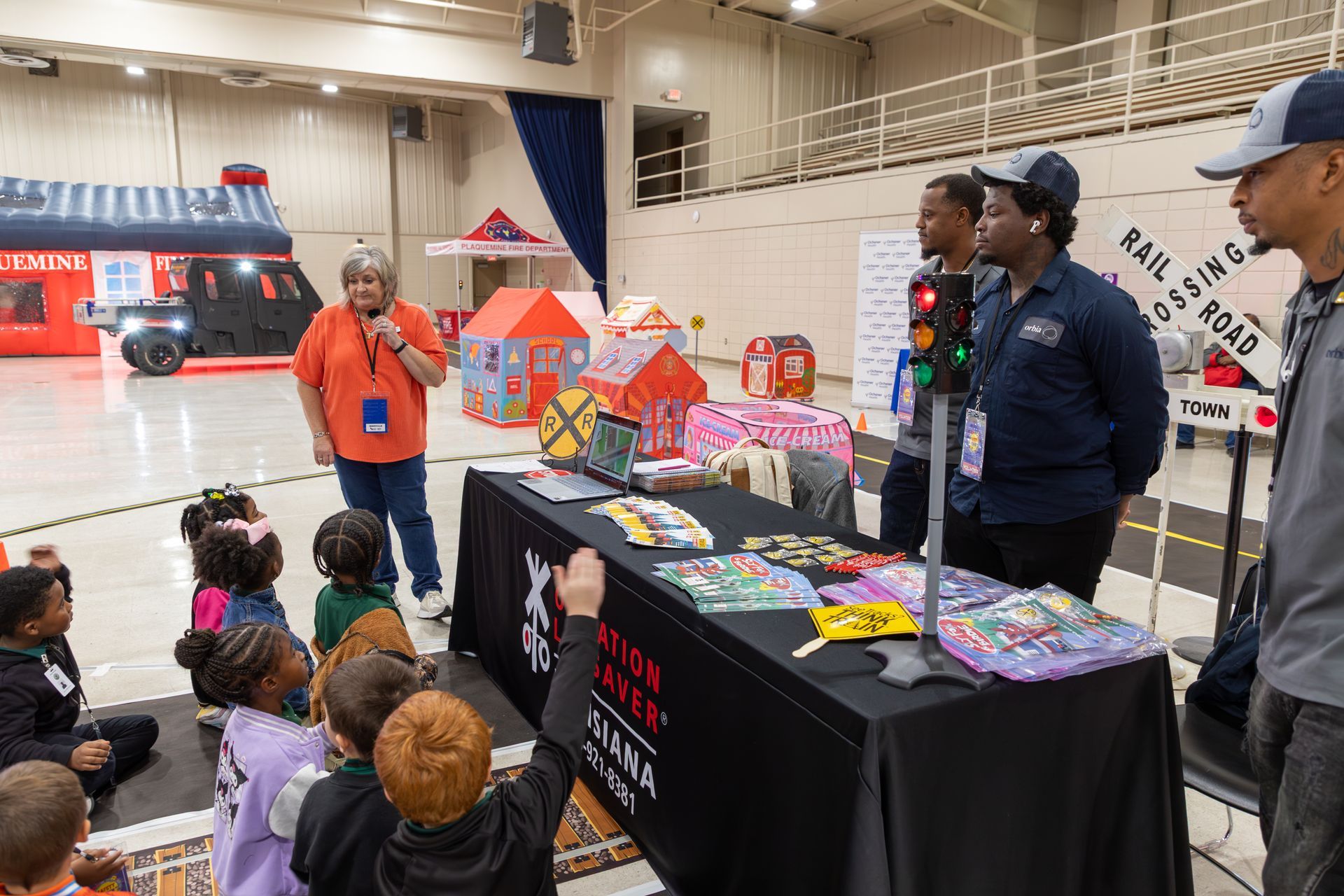 School Fire Safety Outreach in Iberville Parish