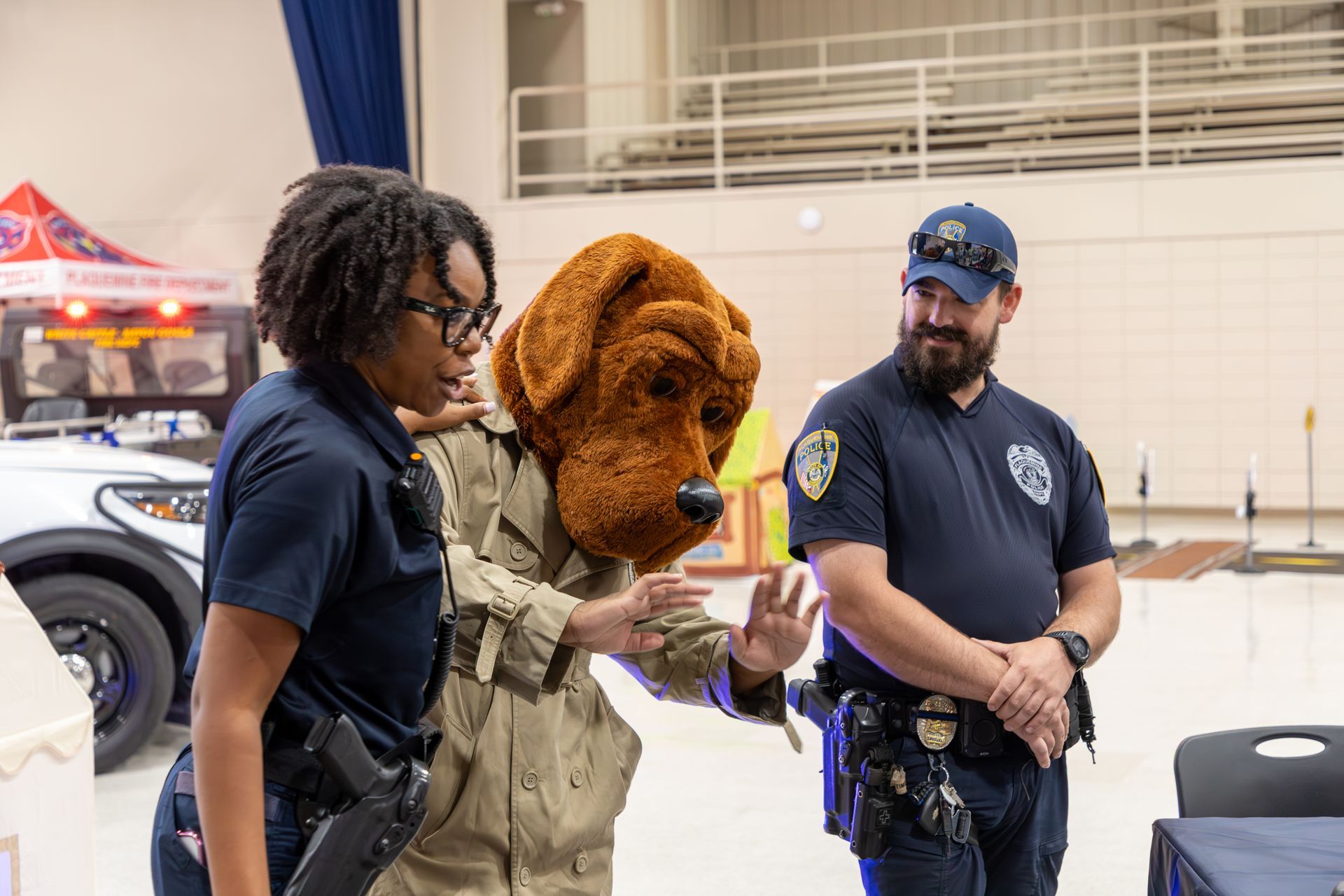 Fire Safety Training at Iberville Parish Schools