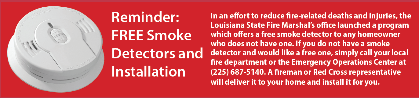 Iberville Parish Smoke Detectors
