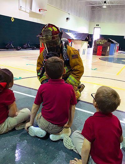 Fire Safety Awareness Programs in Iberville Schools